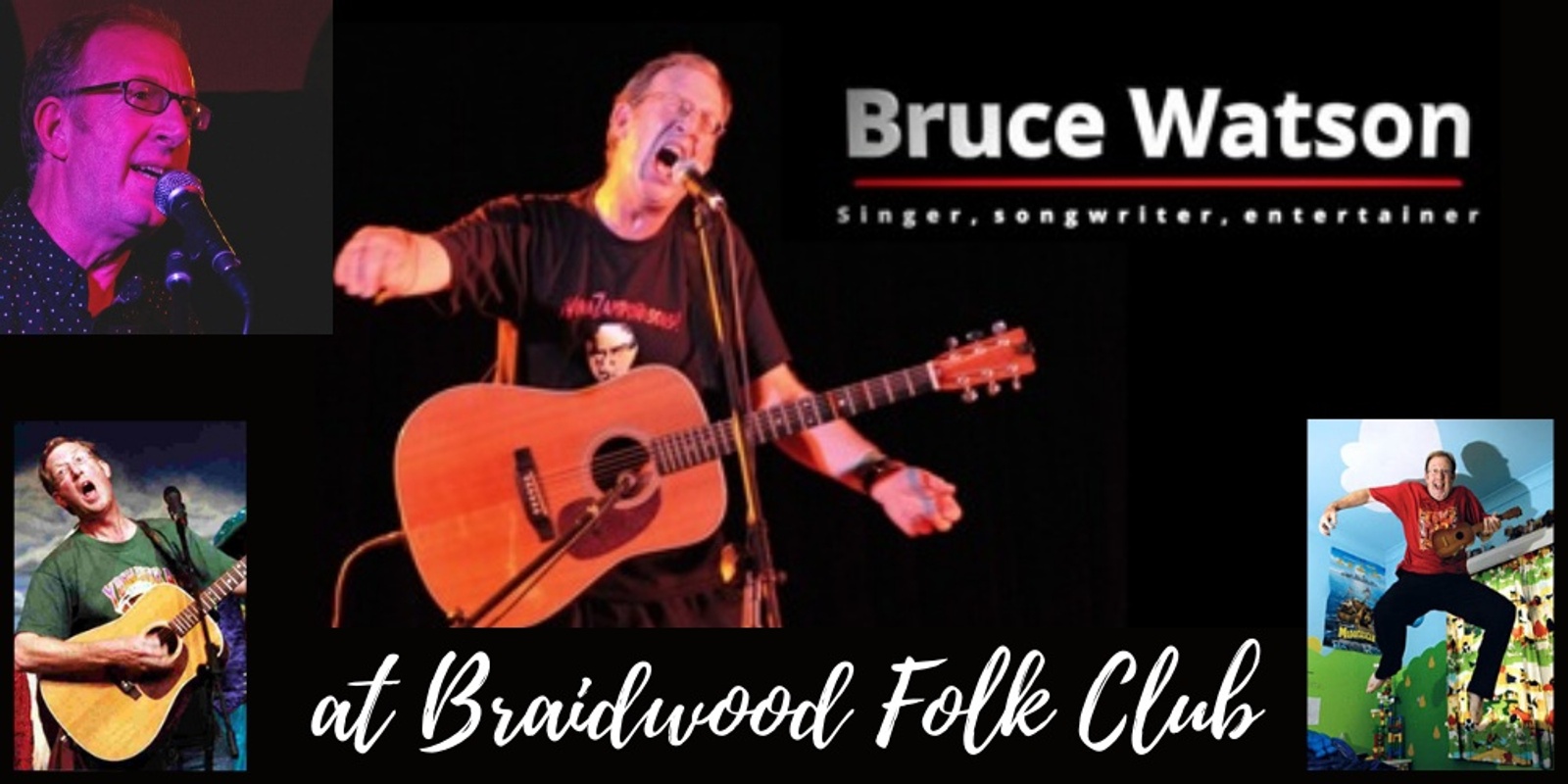 Banner image for Braidwood Folk Club Concert featuring Bruce Watson