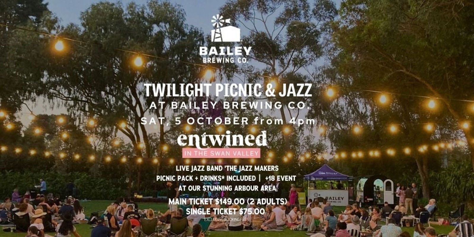 Banner image for Entwined Twilight Picnic & Jazz