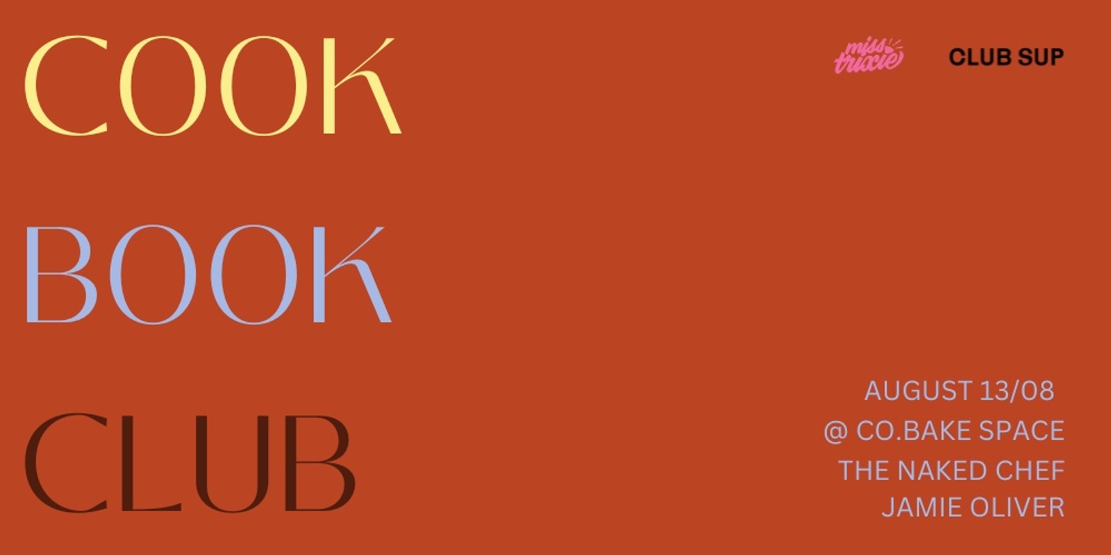 Banner image for COOK BOOK CLUB - JULY - NOTHING FANCY - ALISON ROMAN