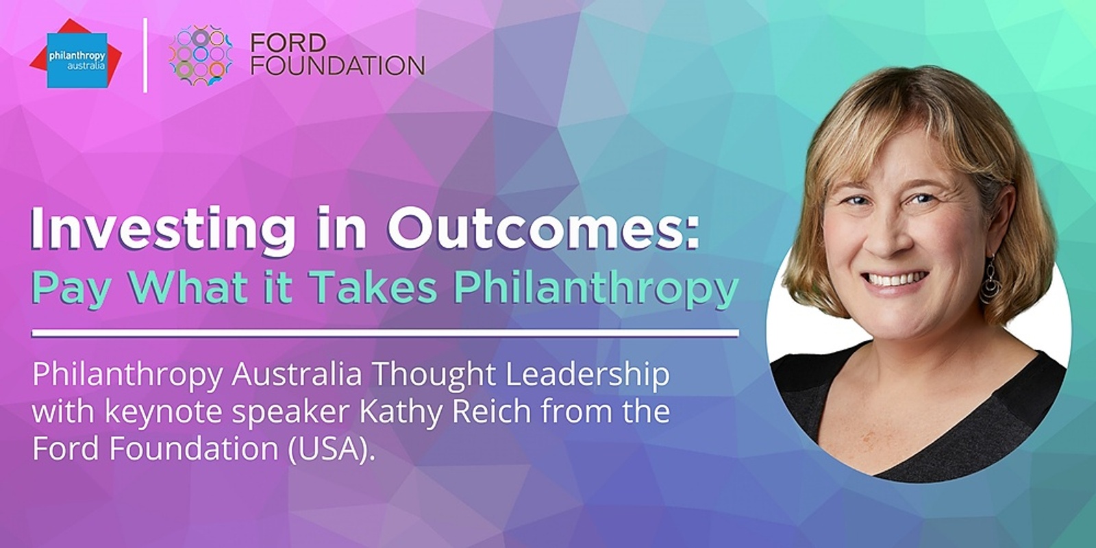 Banner image for Investing in Outcomes: Pay What it Takes Philanthropy  - 10 November