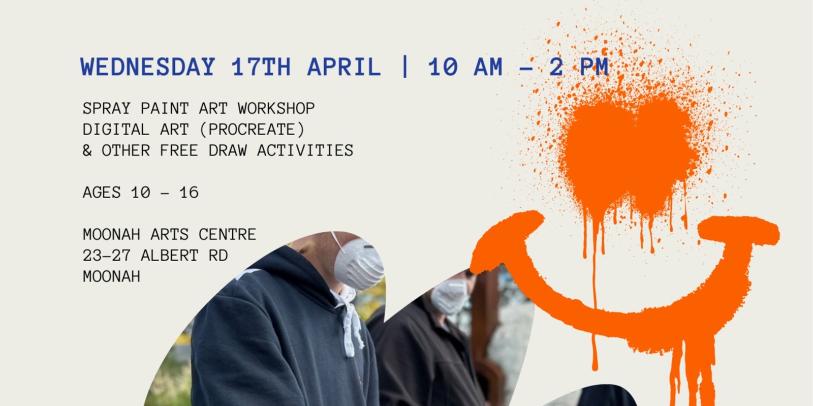 Banner image for Crewative Arts Connect Digital Art & Street Art Workshop | 10am - 11.30am | Ages 10 - 12