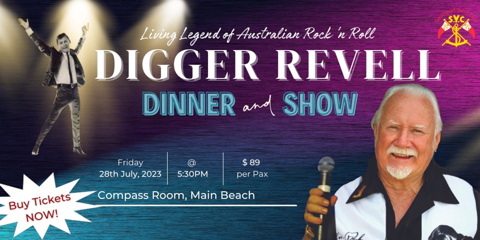 Banner image for Digger Revell Dinner & Show