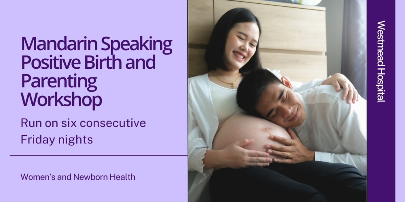 Banner image for Positive Birth and Parenting Workshop MANDARIN 7th March to 11th April