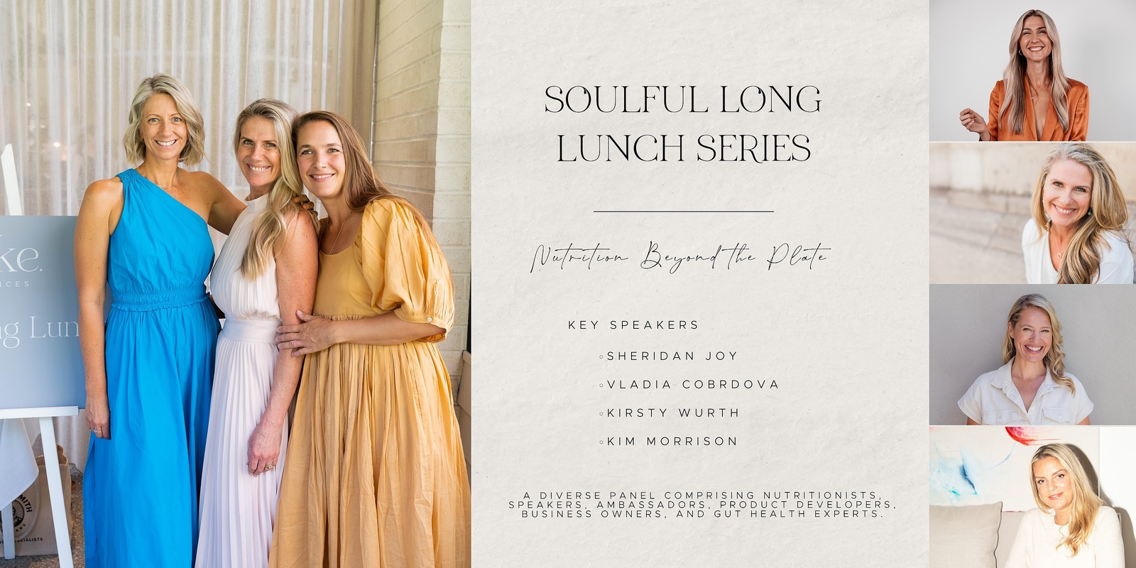 Banner image for Soulful Long Lunch Series | Three ~ Nutrition Beyond The Plat