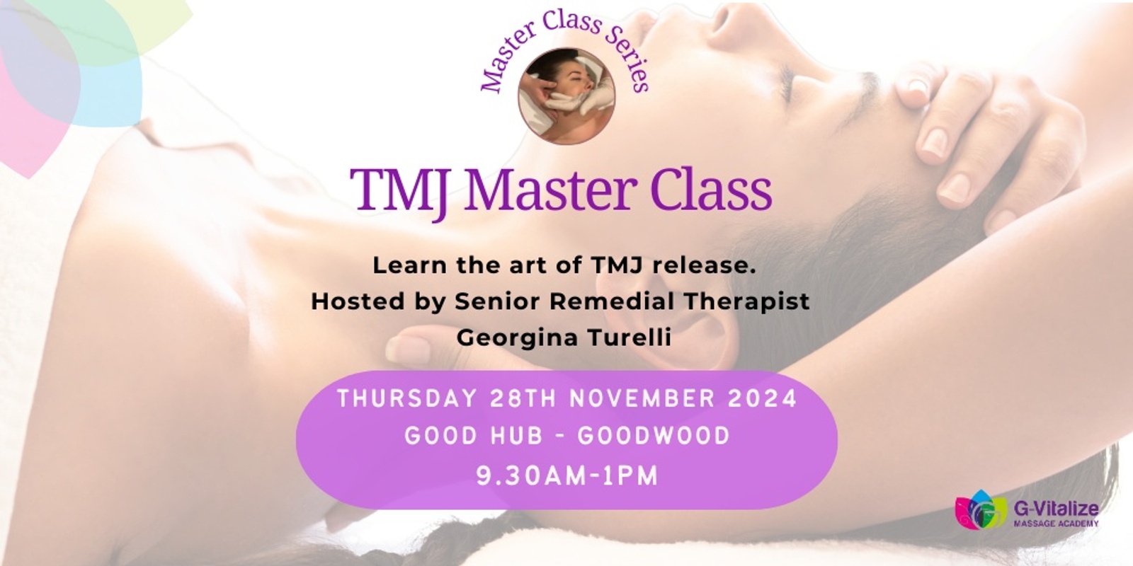 Banner image for TMJ Master Class Nov 28th 2024