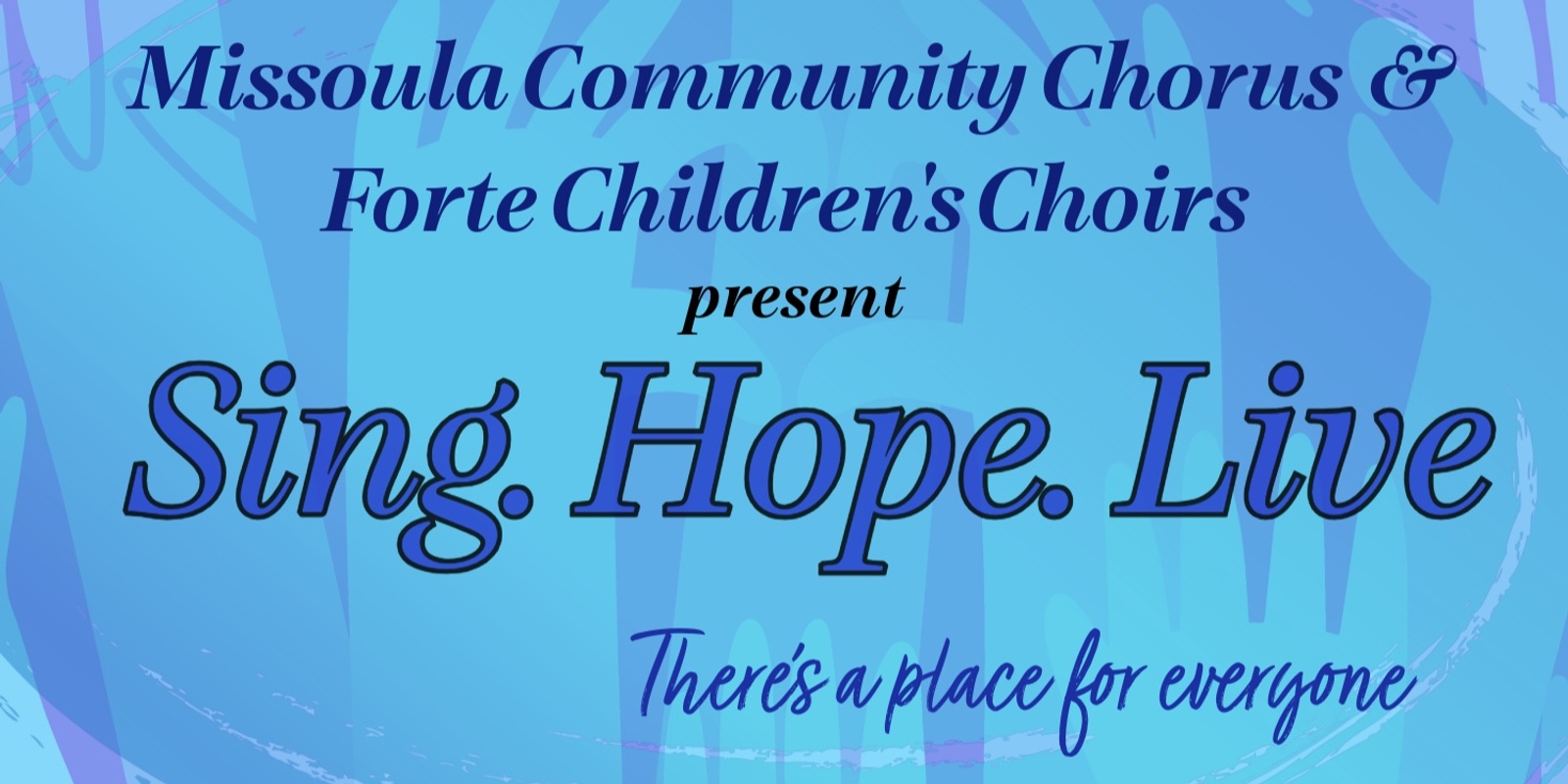 Banner image for MCC Winter Concert: Sing. Hope. Live. There’s a place for everyone