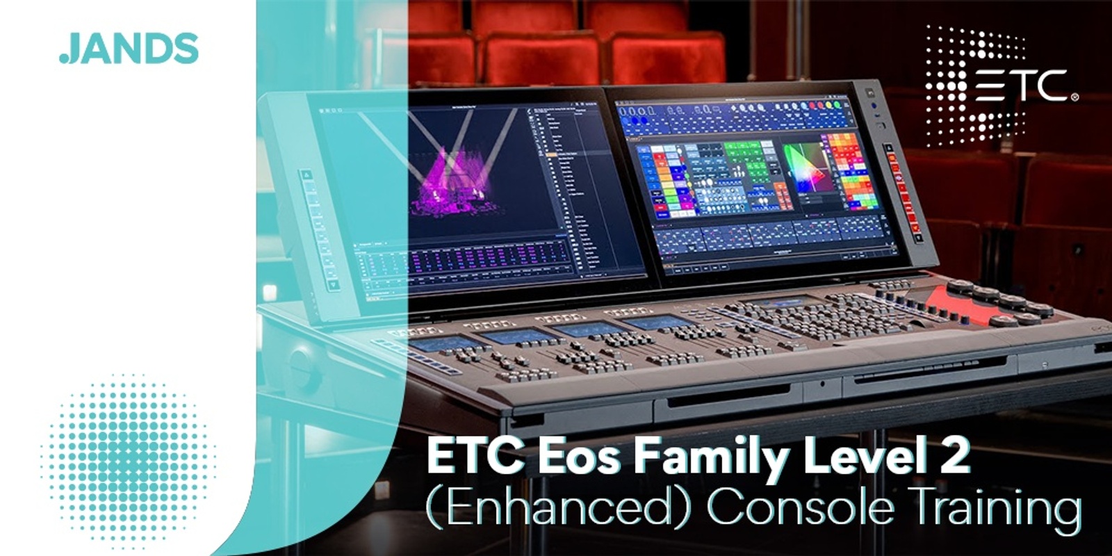 Banner image for ETC Eos Family Day 2 (Enhanced) Console Training - Auckland