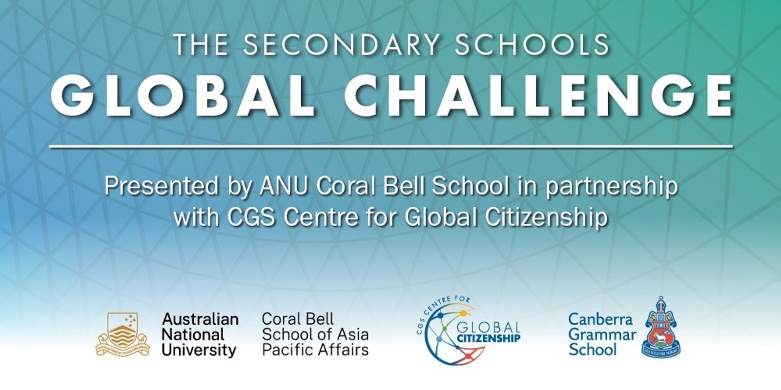 Banner image for The Secondary Schools Global Challenge 2024
