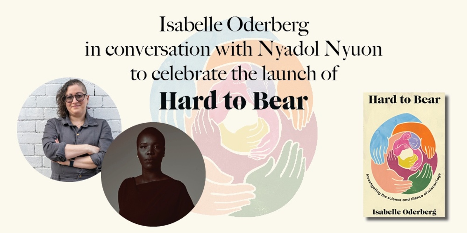 Banner image for Hard to Bear by Isabelle Oderberg - Book Launch
