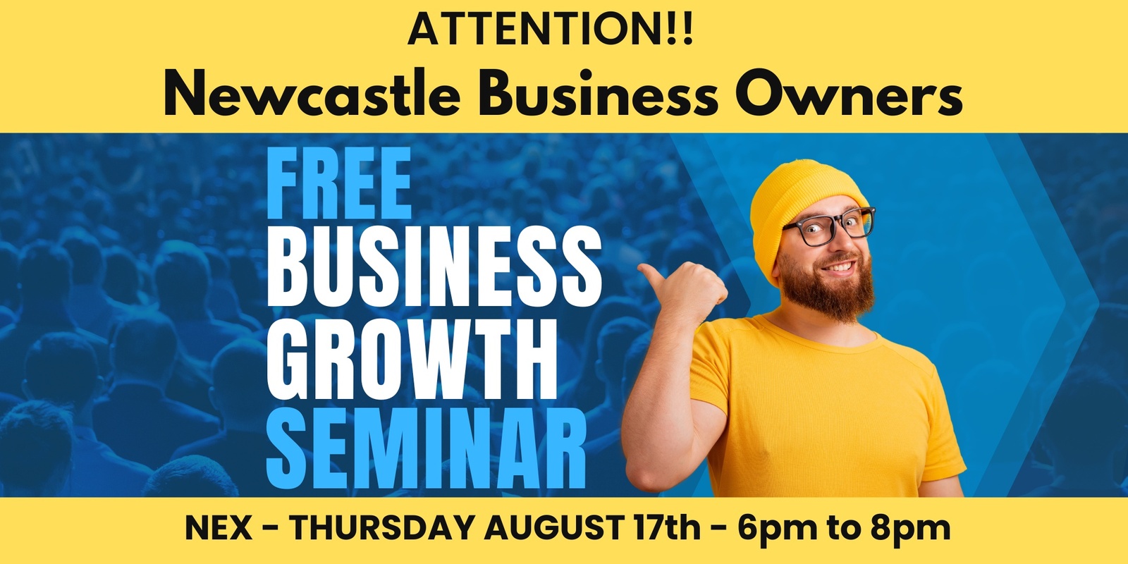 Banner image for Free Business Growth Masterclass - Newcastle