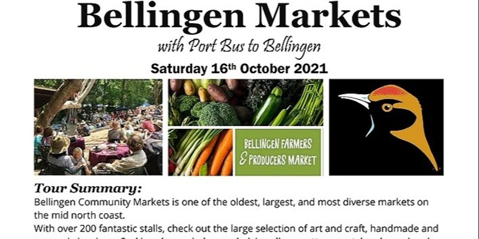 Banner image for Bellingen Markets September 2021