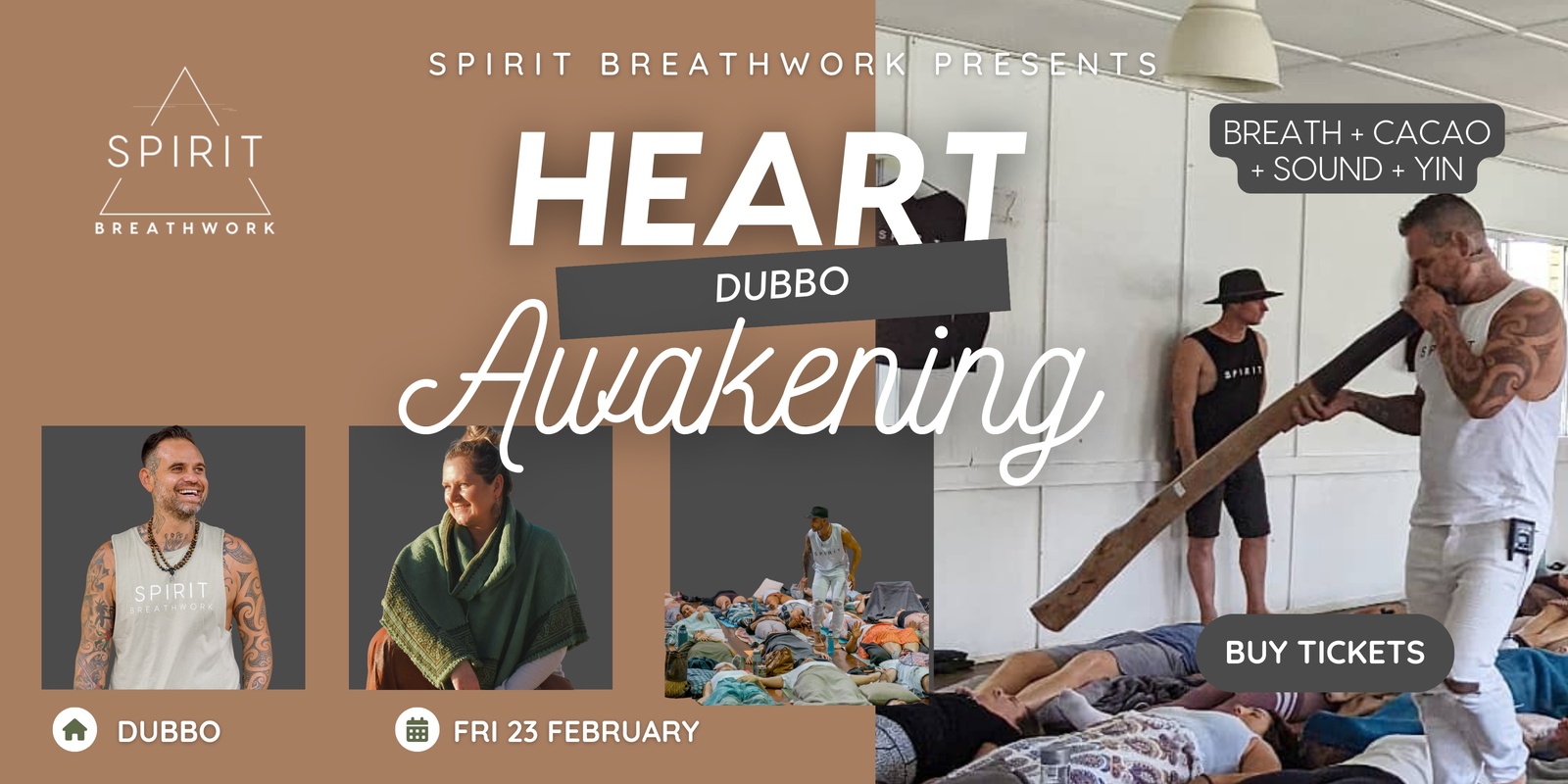 Banner image for Dubbo | Heart Awakening | Friday 23 February