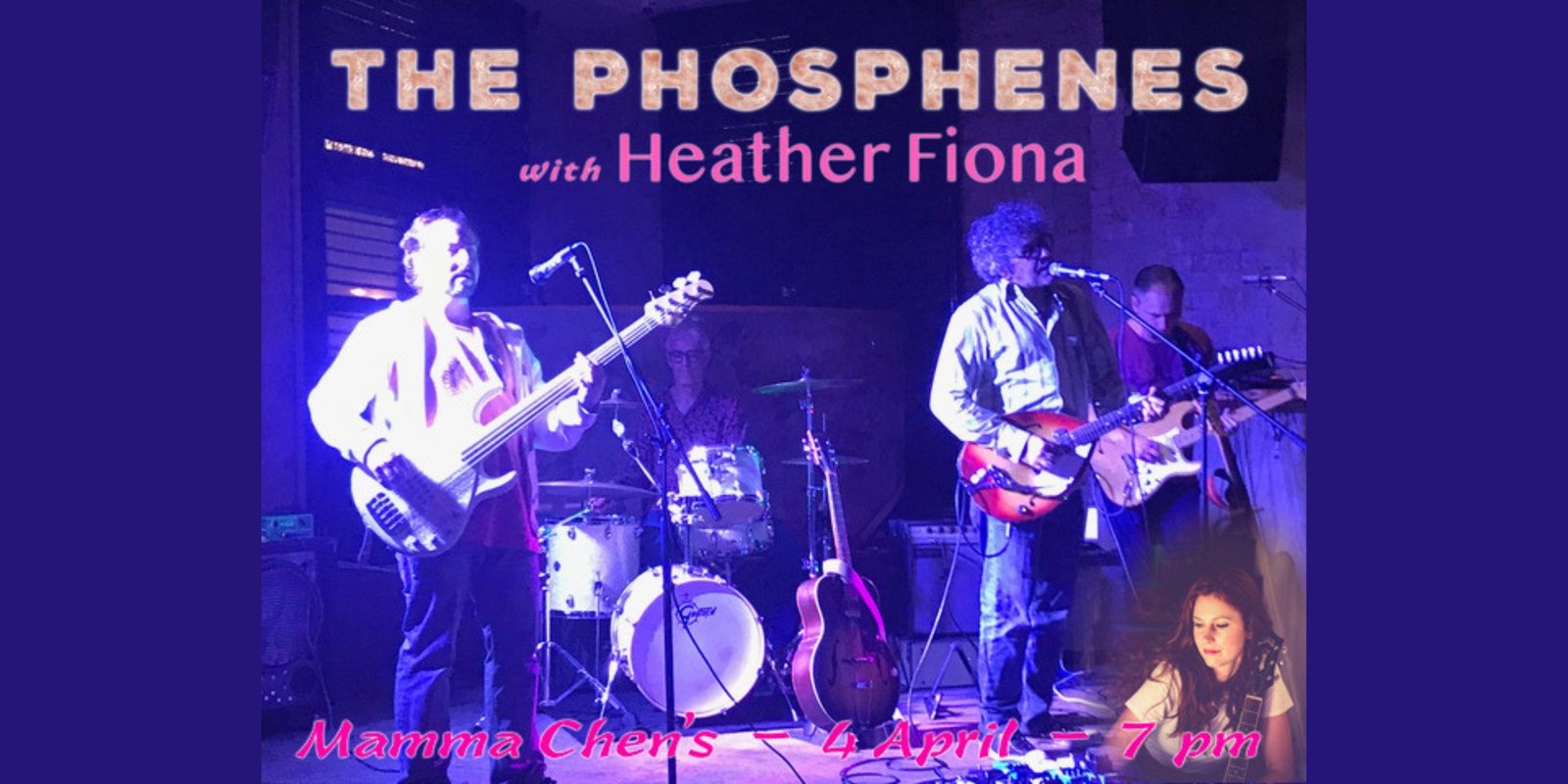 Banner image for The Phosphenes // Heather Fiona