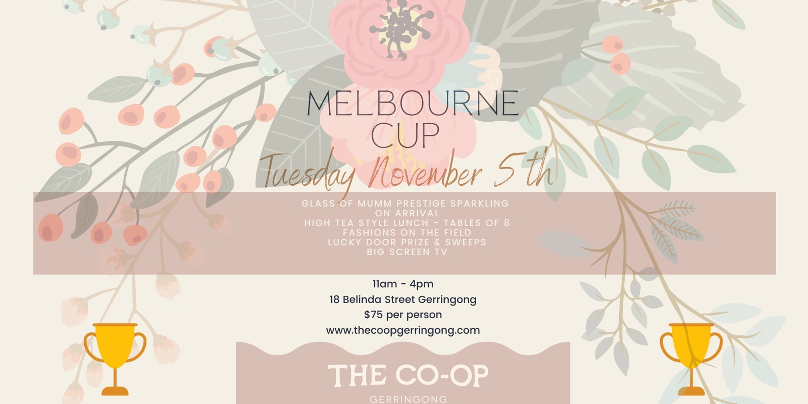 Banner image for Melbourne Cup at The Co-Op