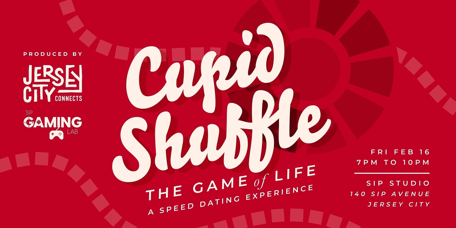 Banner image for Jersey City Connects | Cupid Shuffle | Speed Dating | Singles Event