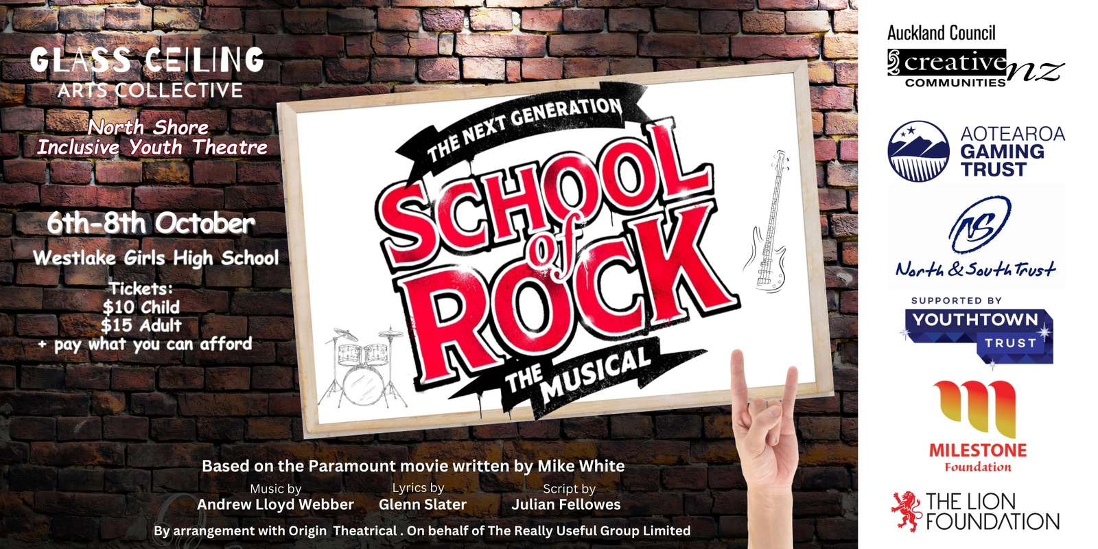 Banner image for School of Rock The Musical