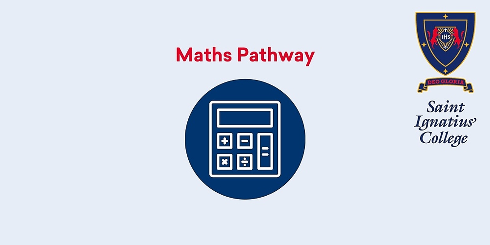 Banner image for Maths Pathway
