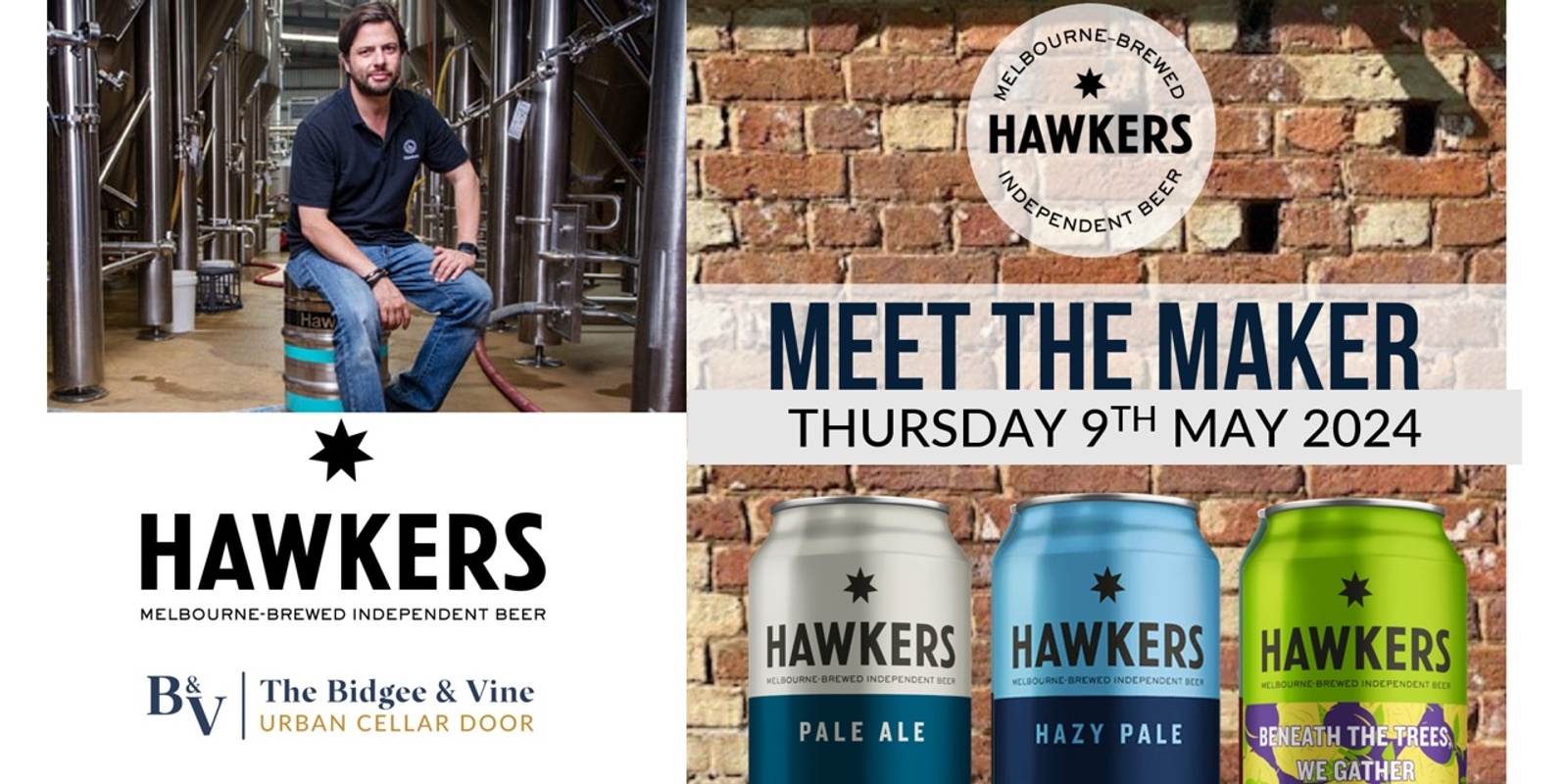 Banner image for Hawkers - Beer Tasting Event with the Brewer