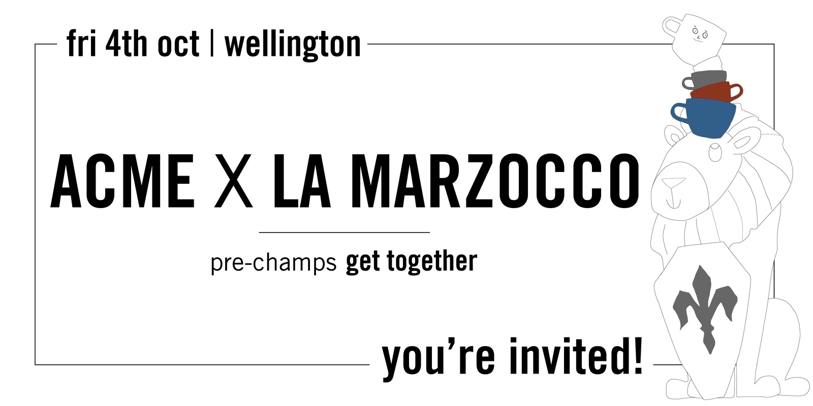 Banner image for Acme x La Marzocco Pre-Champs Get Together