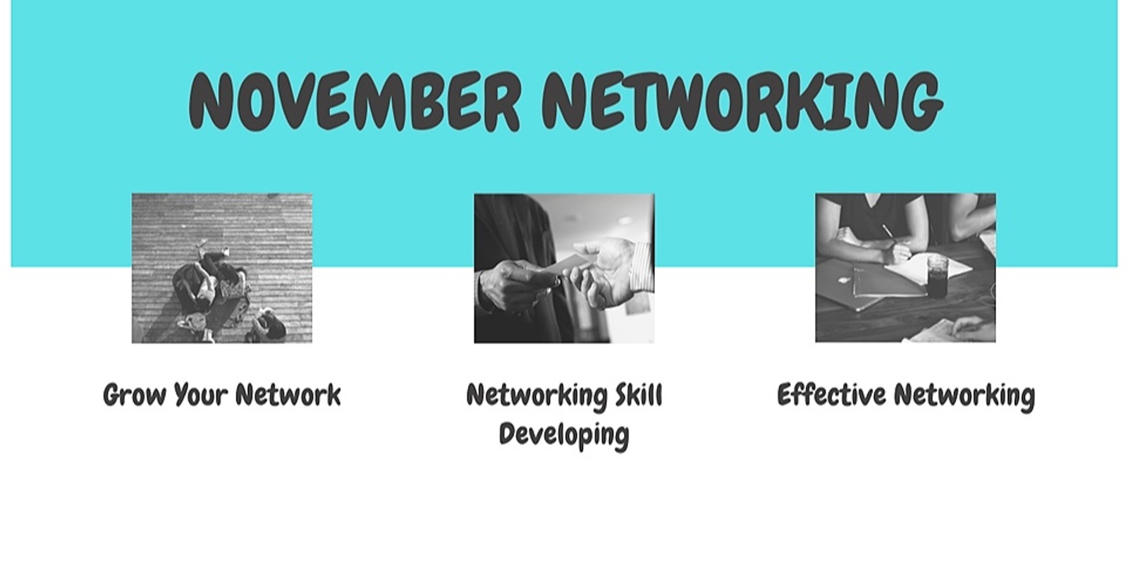 Banner image for November Networking
