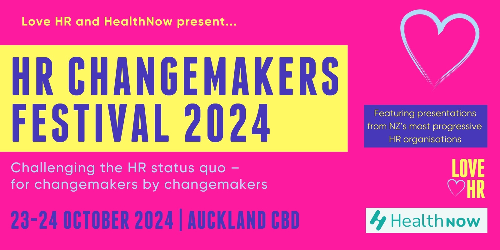 Banner image for HR Changemakers Festival 2024