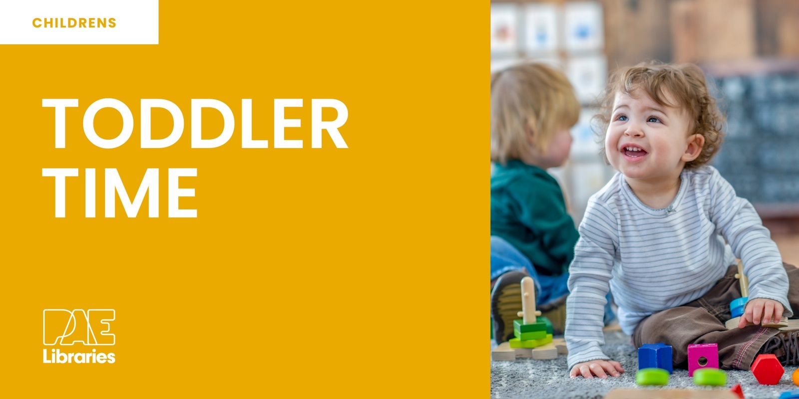 Banner image for Toddler Time - Parks Library