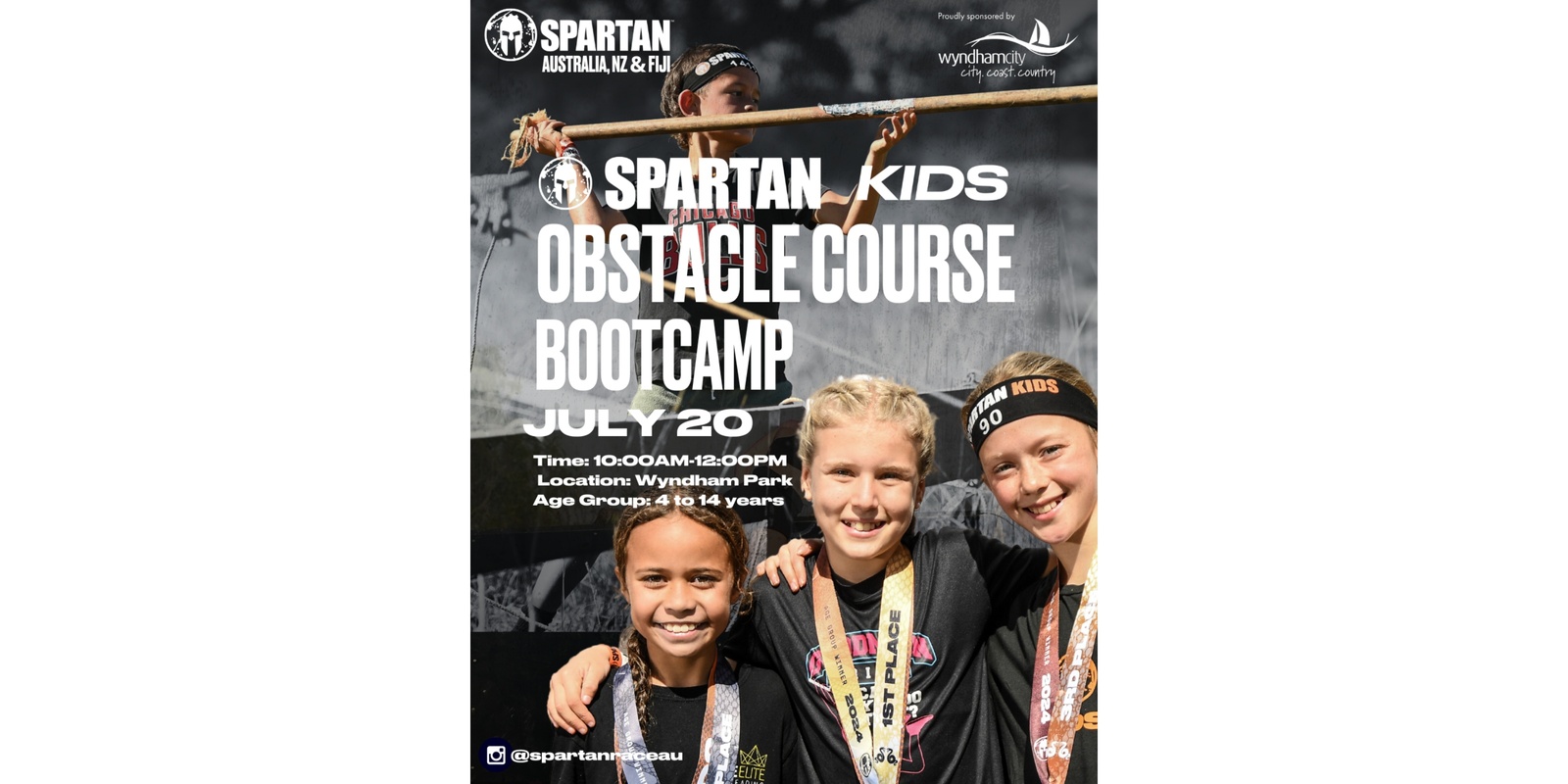 Banner image for Spartan Obstacle Course Come and Try (4 to 14 years)