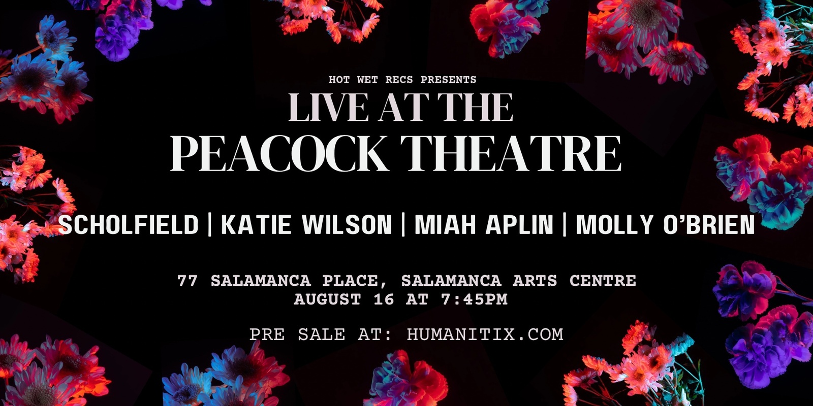 Banner image for Live @ the Peacock Theatre 