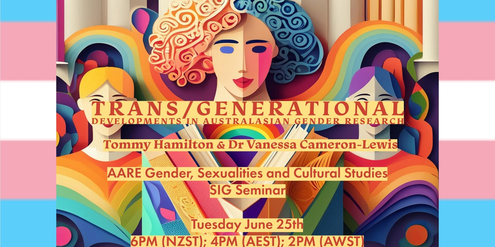 Banner image for Trans/generational Developments in Australasian Gender Research