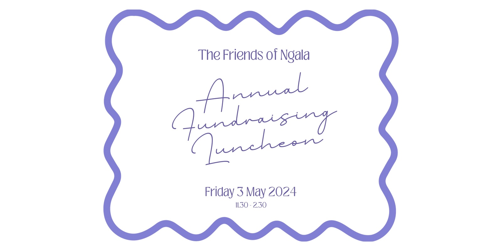 Banner image for The Friends of Ngala Annual Fundraising Luncheon