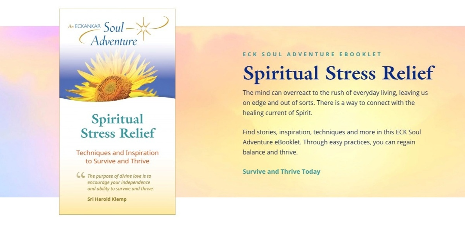Banner image for Spiritual Stress Relief
