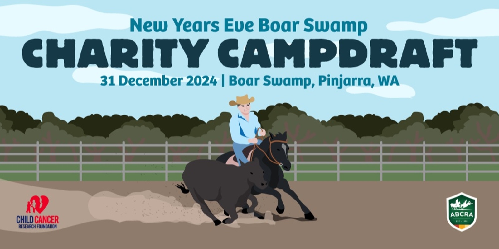 Banner image for New Years Eve Boar Swamp Charity Campdraft 2024