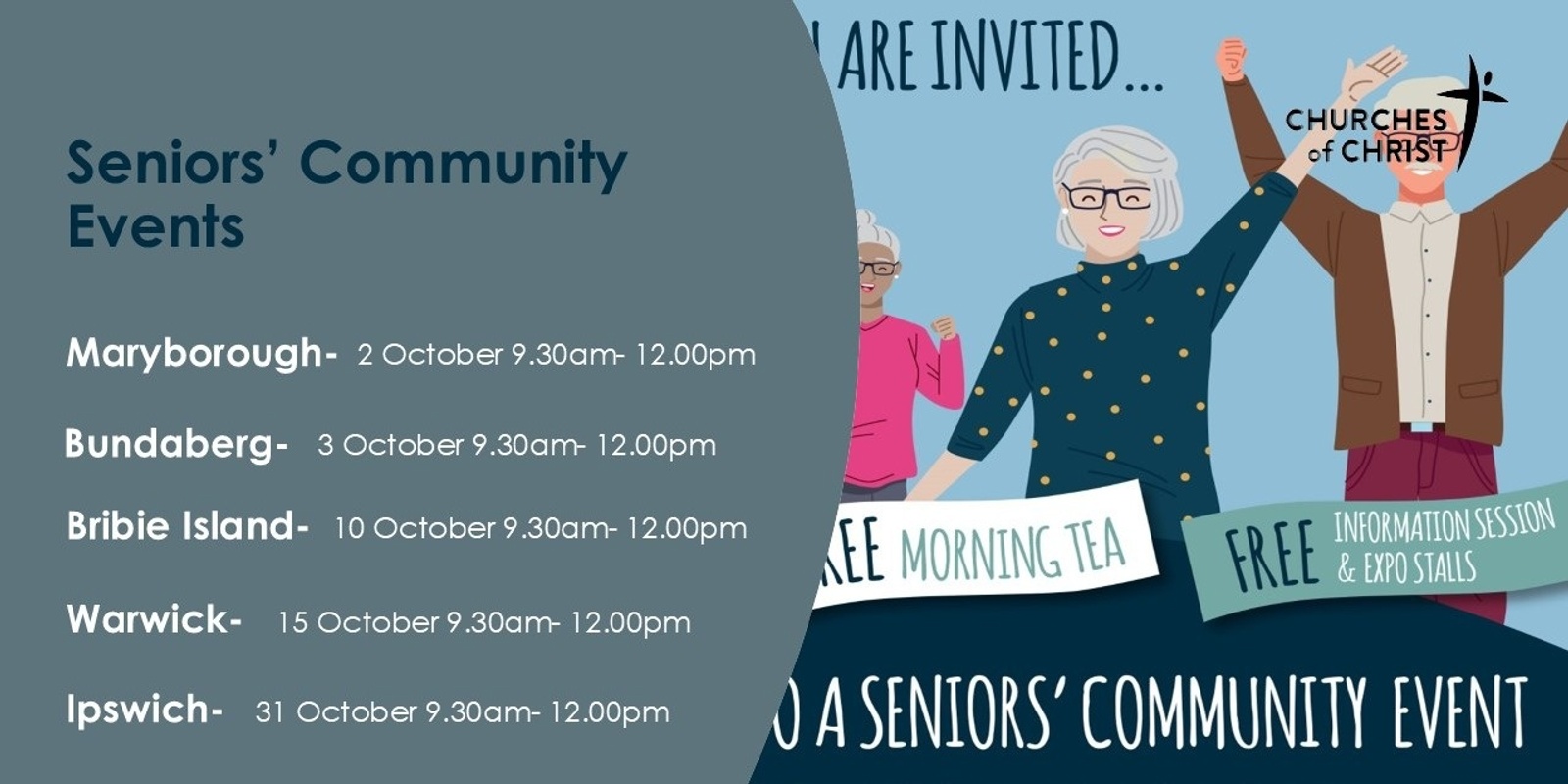 Banner image for Seniors Month- Community Events