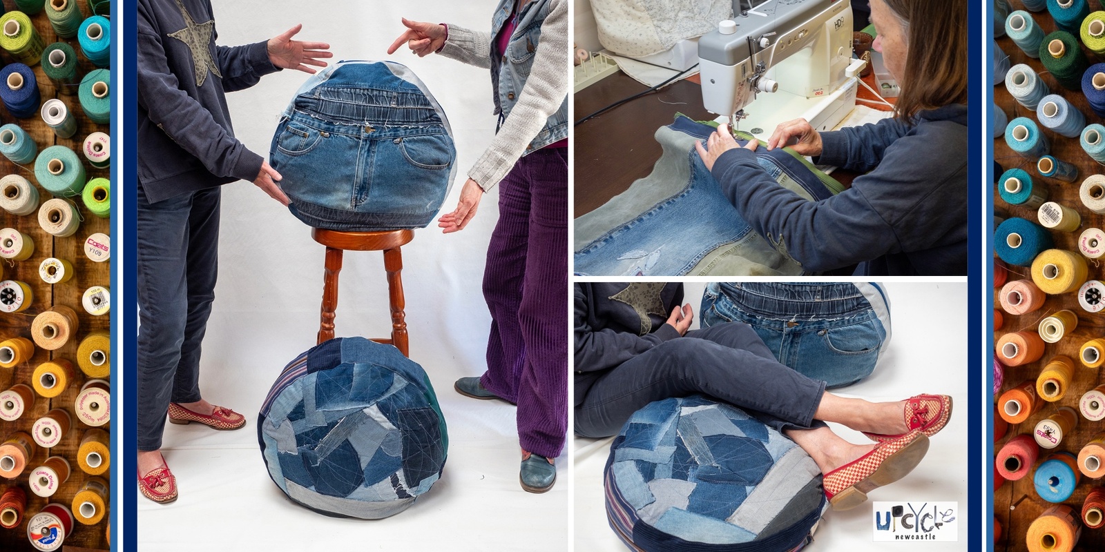 Banner image for Upcycled Floor Cushion Workshop 