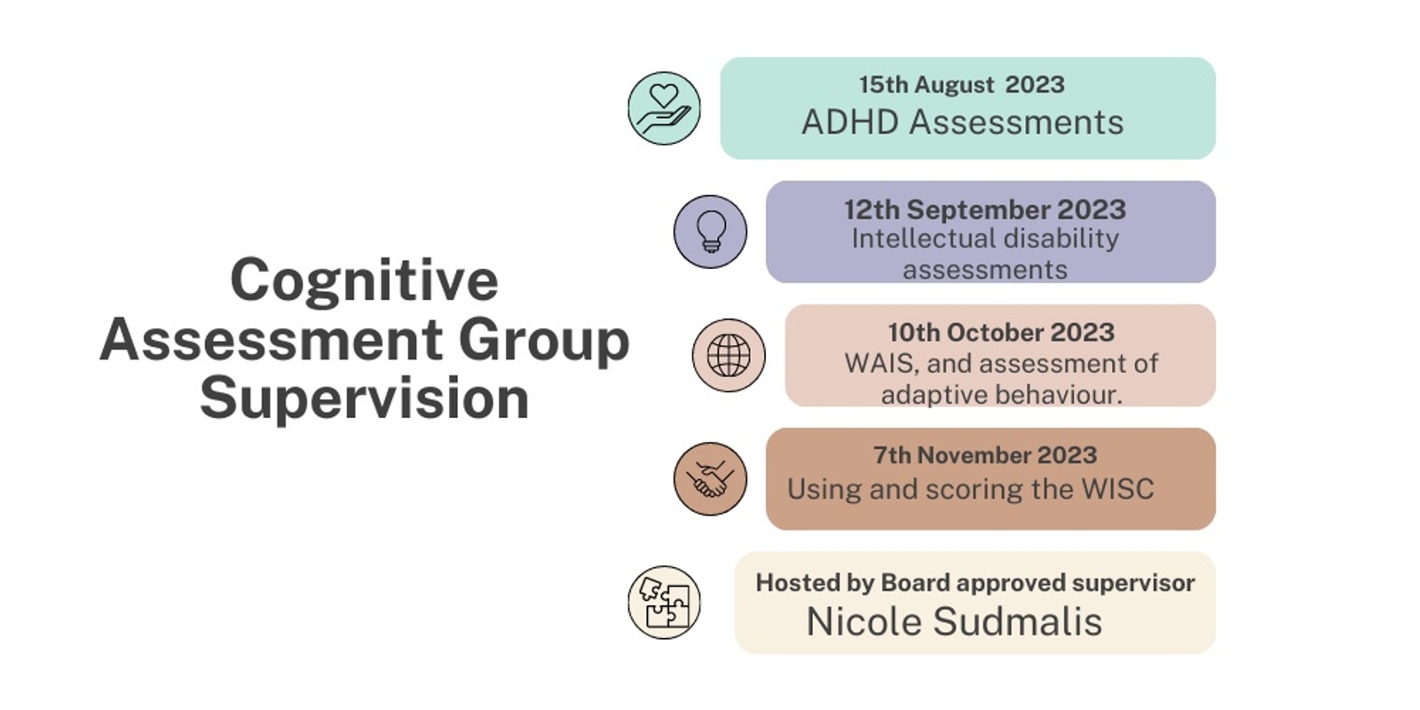 Banner image for Cognitive Assessment Supervision Group