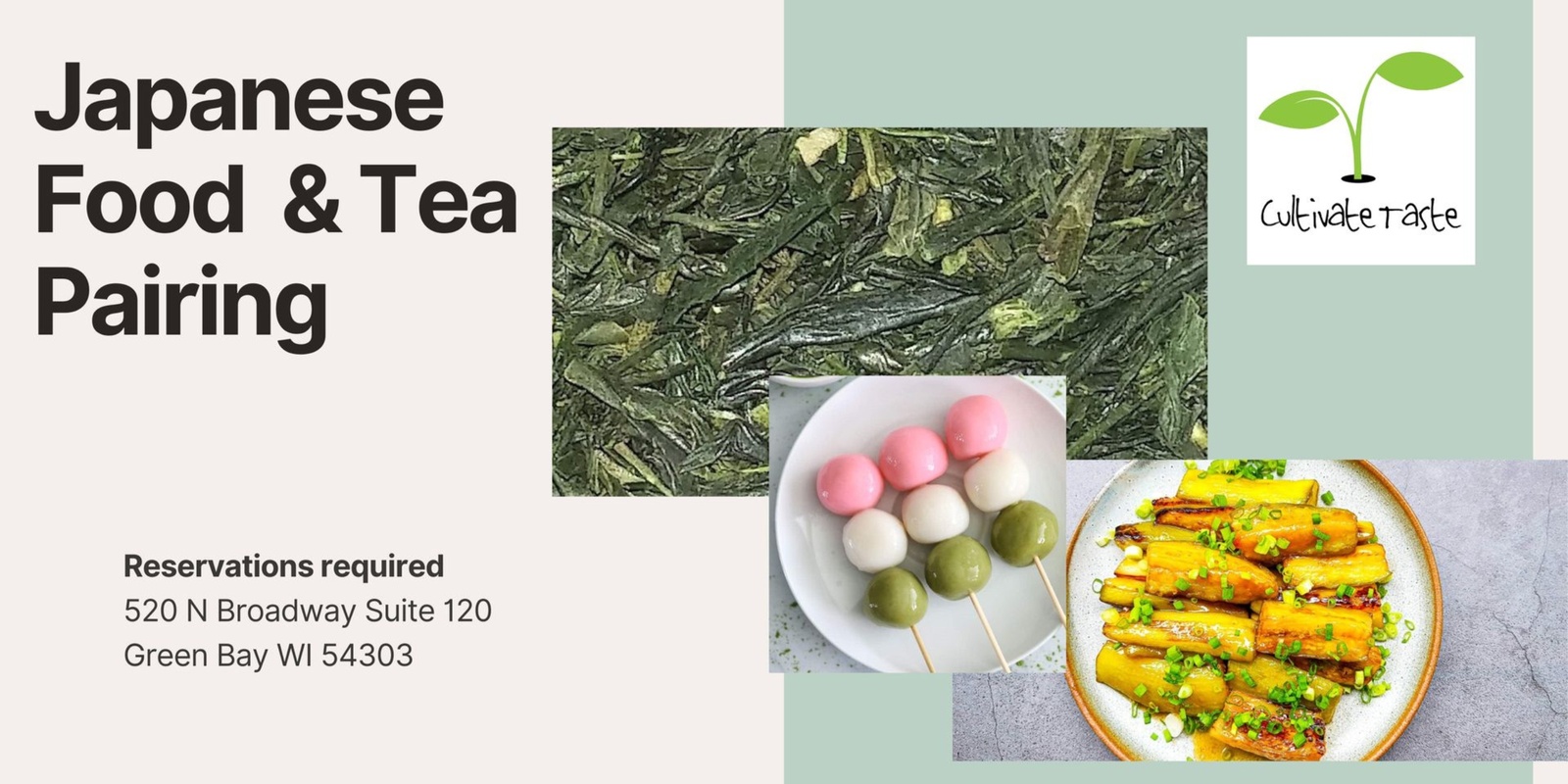Banner image for Japanese Food & Tea Pairing