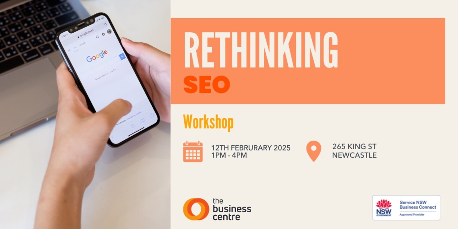 Banner image for Rethinking SEO | Workshop