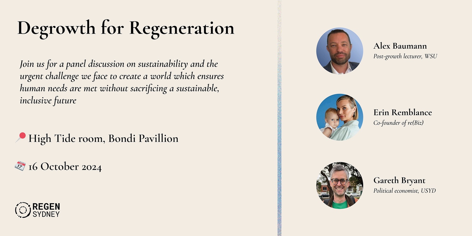 Banner image for Degrowth for Regeneration [Regen Waverley]