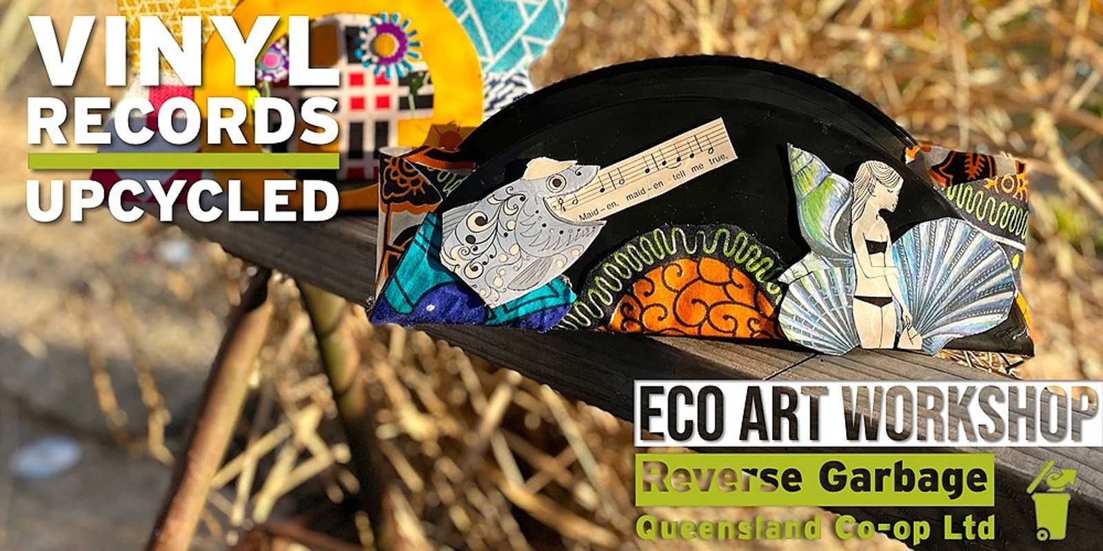 Banner image for Vinyl Records Eco Art Workshop