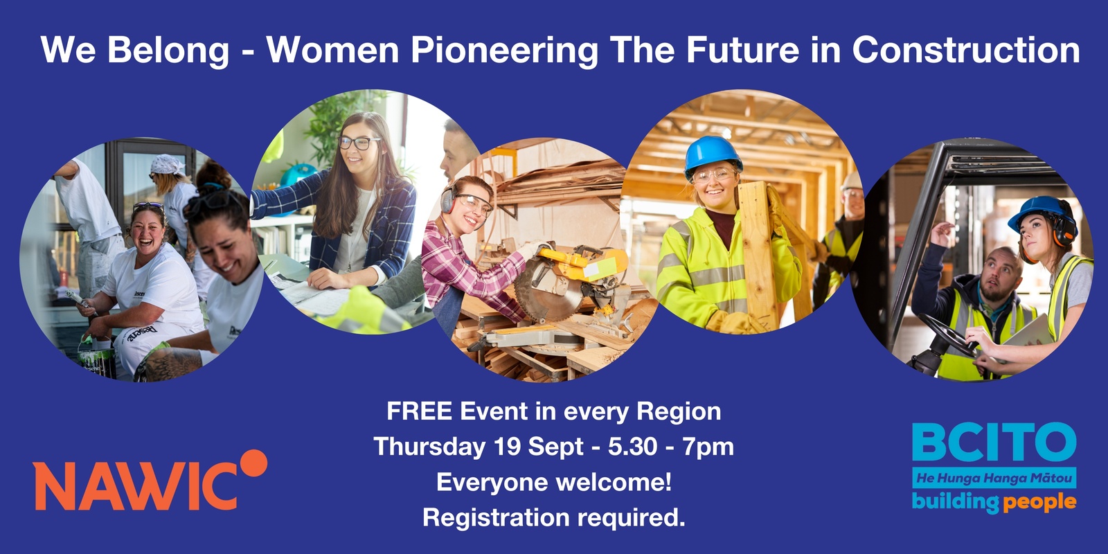 Banner image for Canterbury - We Belong - Women Pioneering The Future in Construction