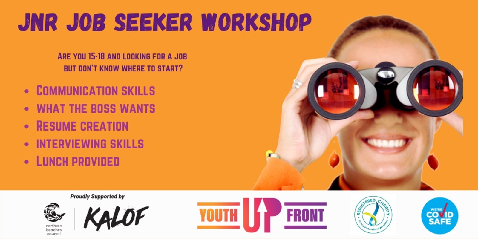 Banner image for Junior Job Seeker Workshop