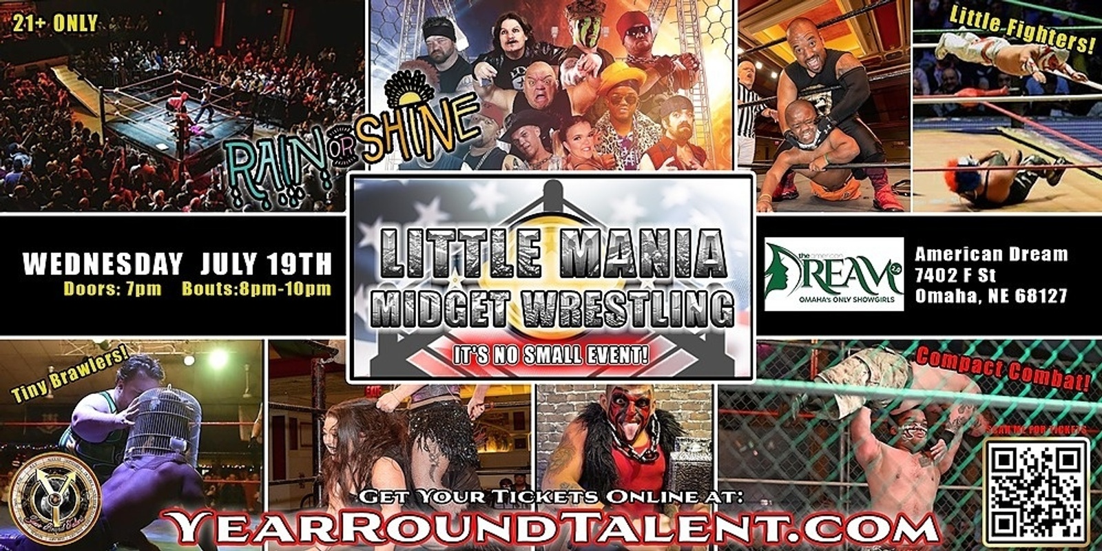 Banner image for Omaha, NE - Little Mania Micro Wrestlers Tear Through the Ring!