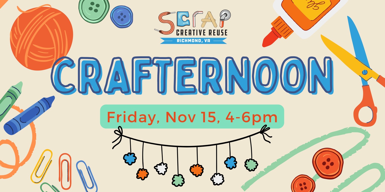 Banner image for Crafternoon 11/15