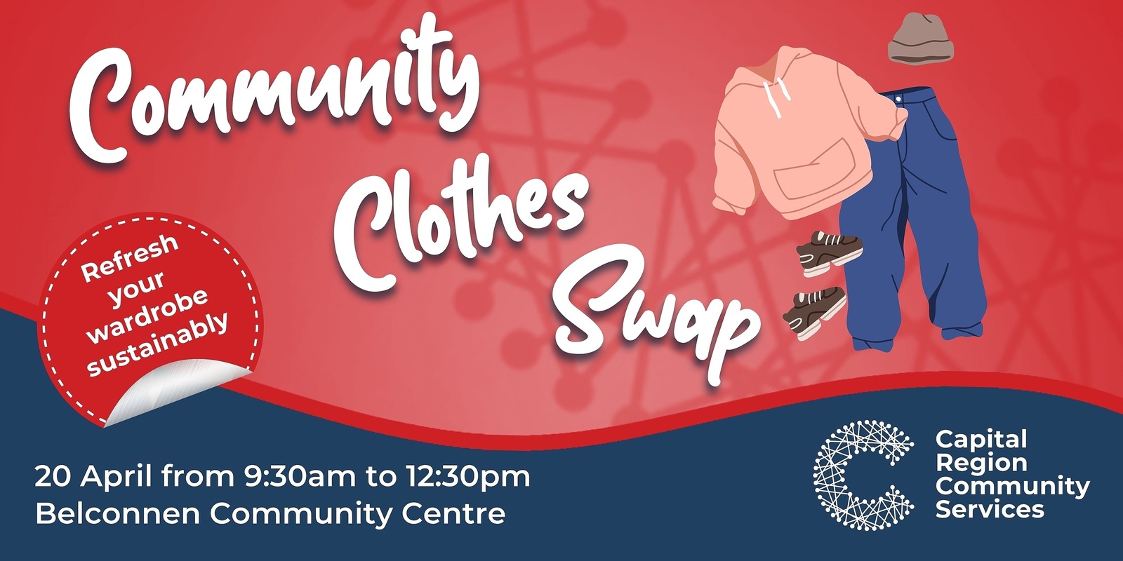 Banner image for Community Clothes Swap 20 April 