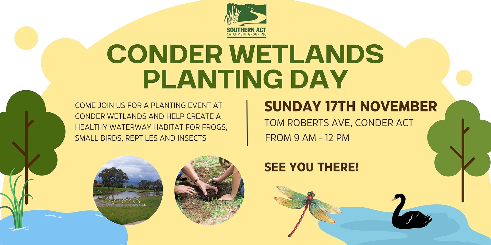 Banner image for Conder Wetlands Planting Day 