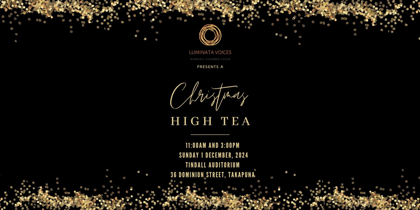 Banner image for Luminata Voices Christmas High Tea 2024