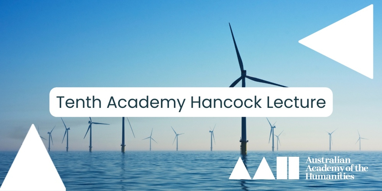 Banner image for Tenth Academy Hancock Lecture