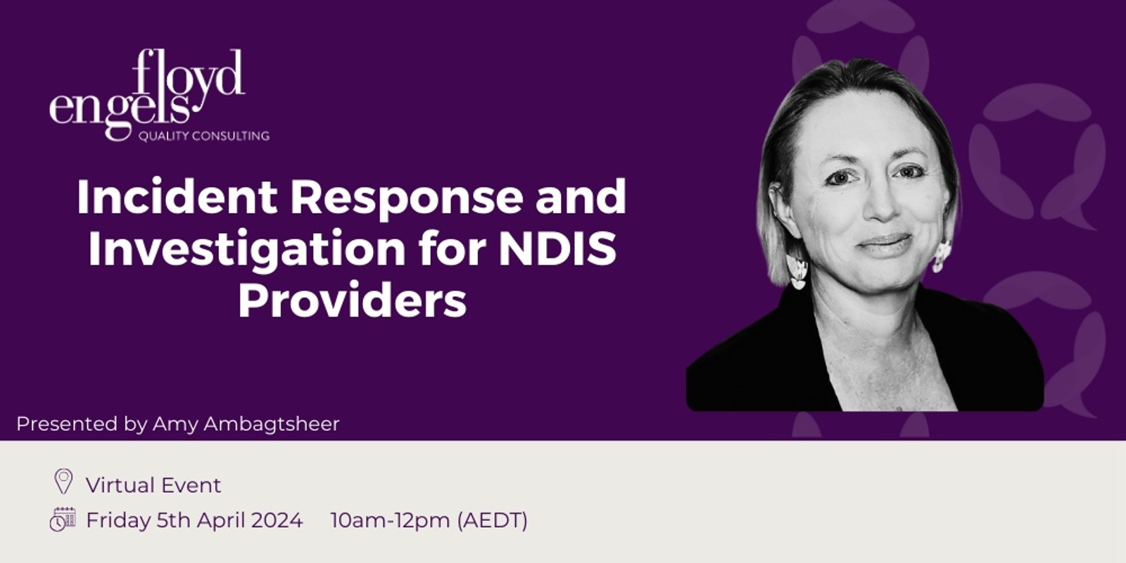 Banner image for Incident Response and Investigation for NDIS Providers