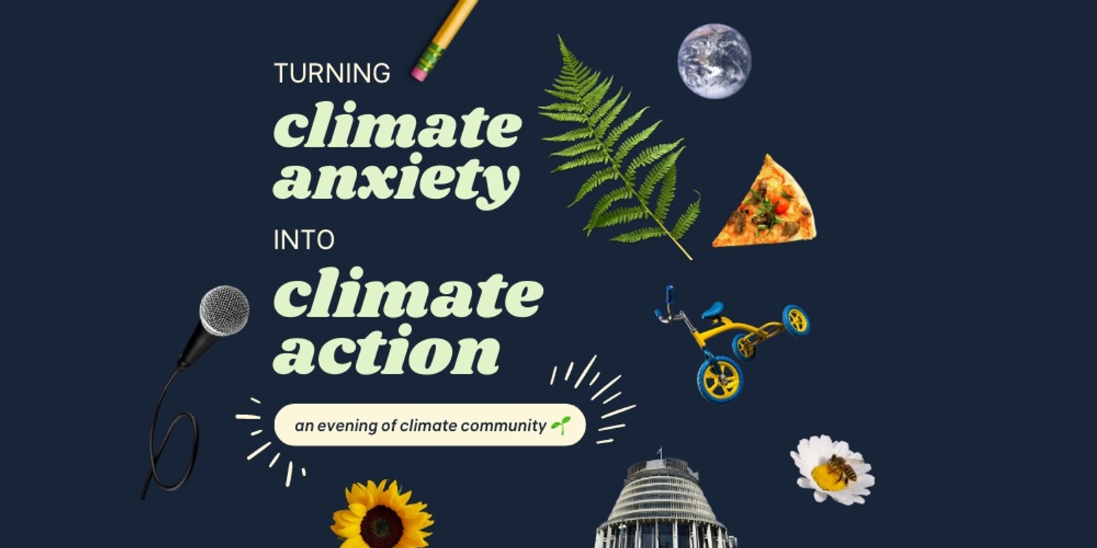 Banner image for Turning Anxiety into Action: an evening of climate community