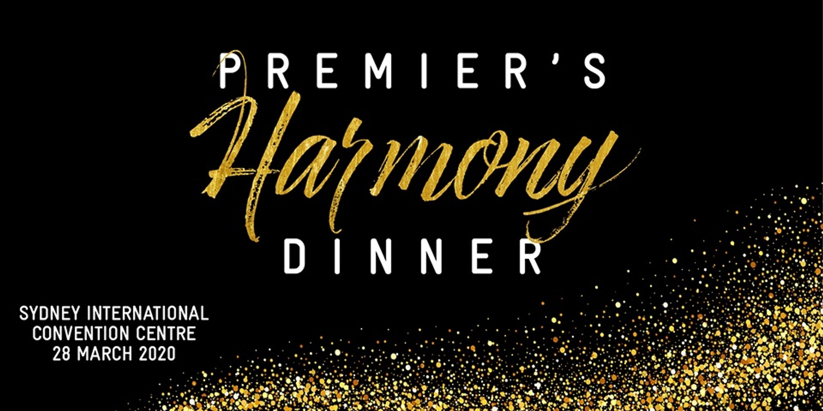 Banner image for Premier's Harmony Dinner 2020